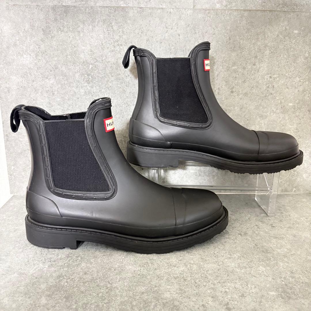 【美品】HUNTERサイドゴアブーツ レディース ハンター 24cm