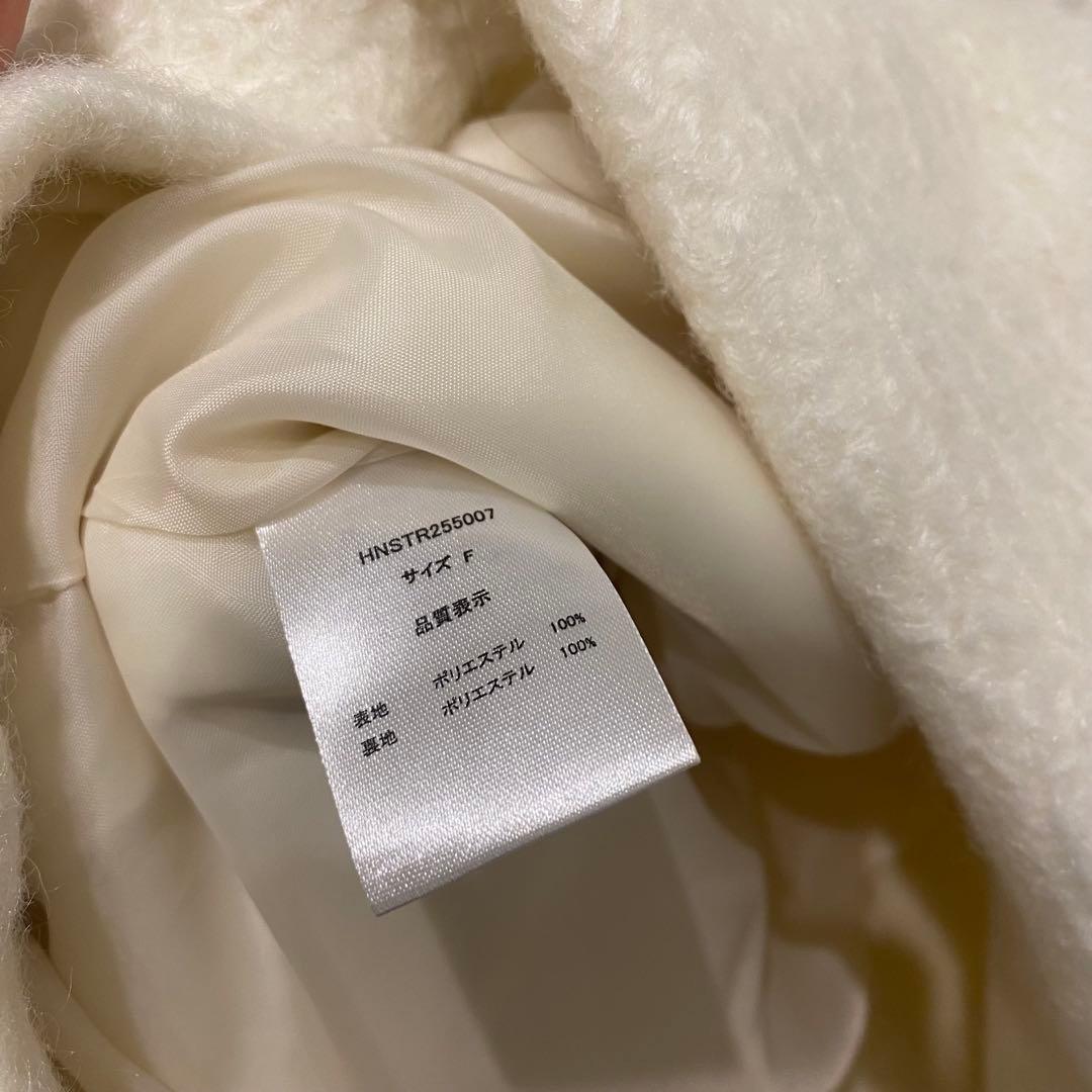 (専用商品)hinari ステンカラーシャギーミドルコート