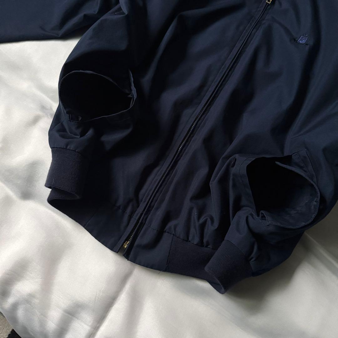 90s vintage IZOD ダークネイビー G9 ハリントンジャケット