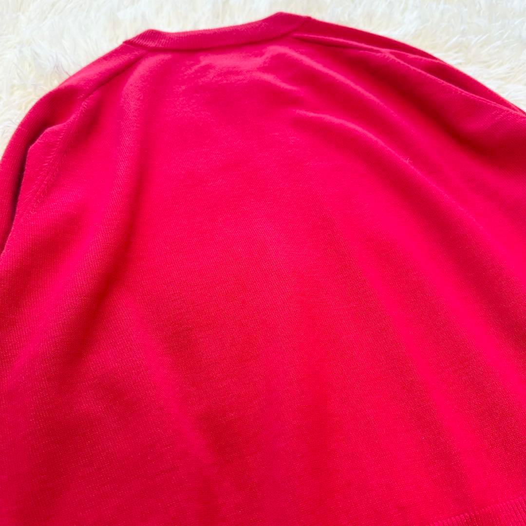 極美品✨DEMYLEE GWEN CREW NECK CARDIGAN レッド