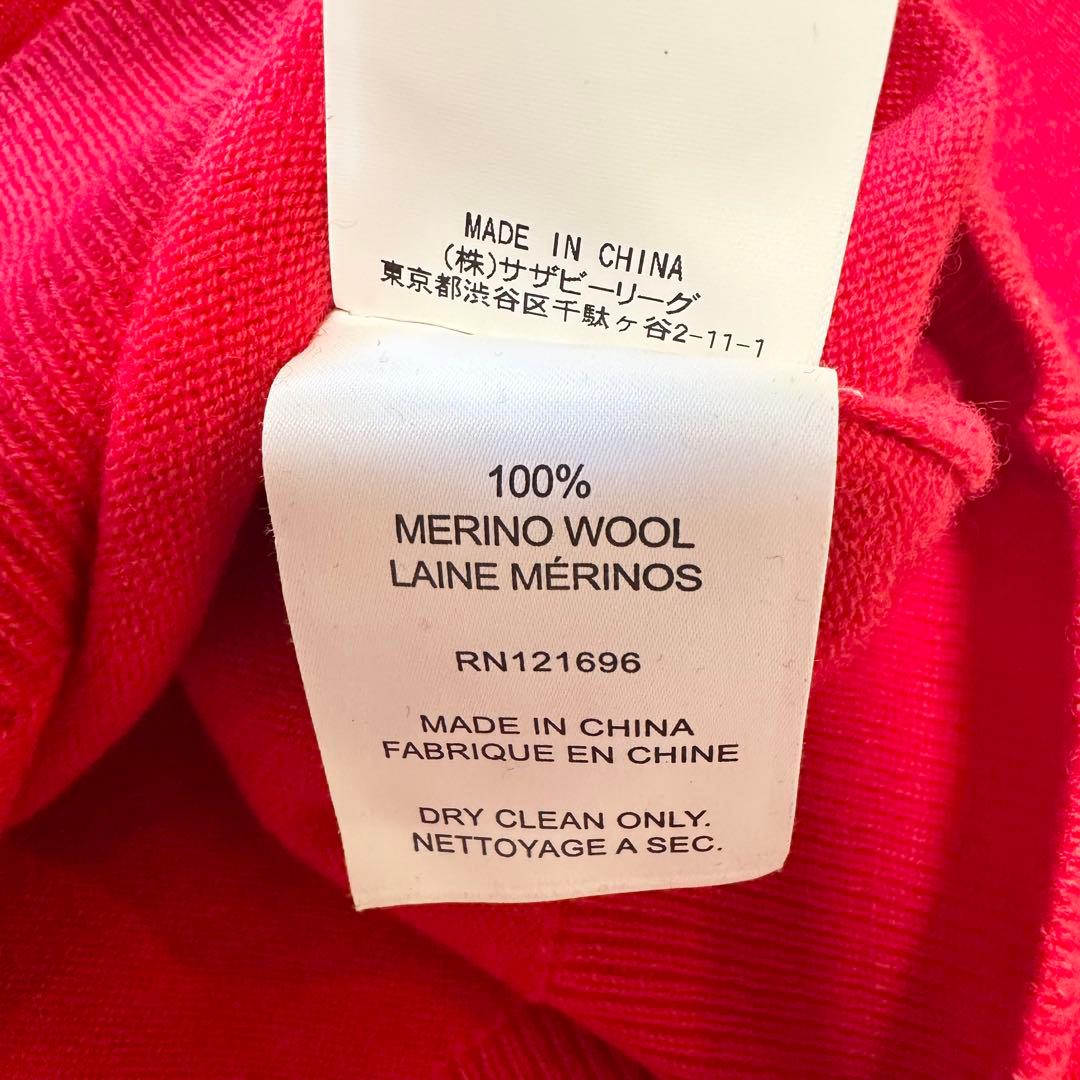 極美品✨DEMYLEE GWEN CREW NECK CARDIGAN レッド