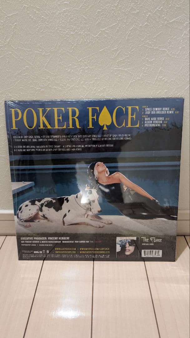 LADY GAGA POKER FACE REMIXES 12インチレコード