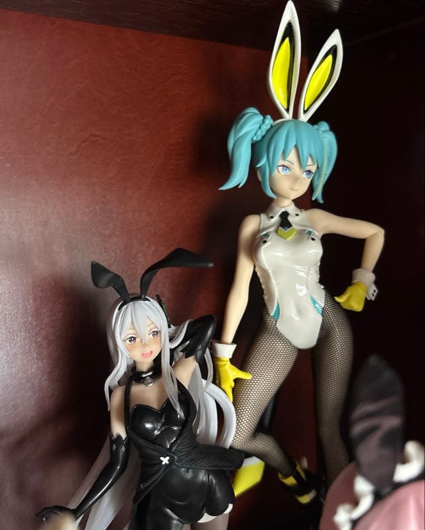 初音ミク レムラム 他 バニーフィギュアセット