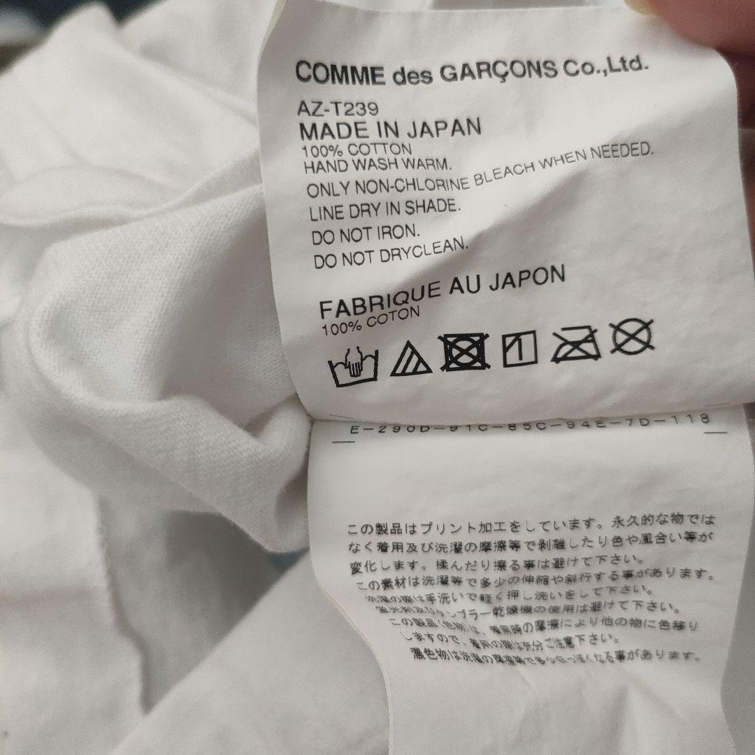 【希少】プレイ　コムデギャルソン コットンTシャツ 半袖　Ｓ