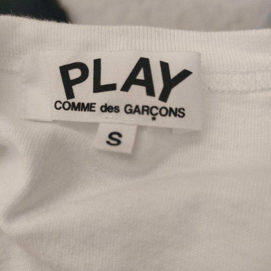 【希少】プレイ　コムデギャルソン コットンTシャツ 半袖　Ｓ
