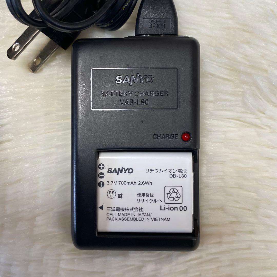 SANYO Xacti ザクティDMX-CG11 ビデオカメラ オレンジ