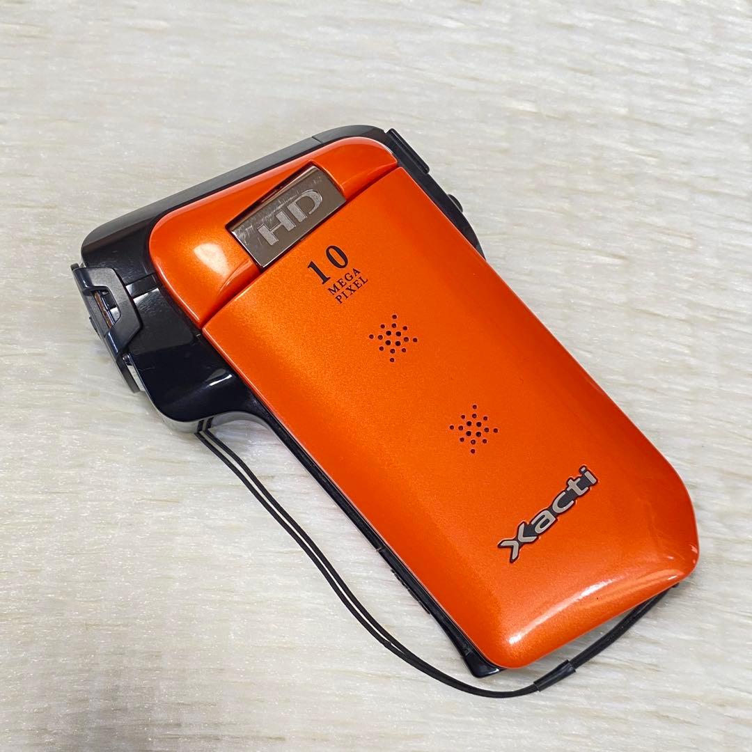 SANYO Xacti ザクティDMX-CG11 ビデオカメラ オレンジ