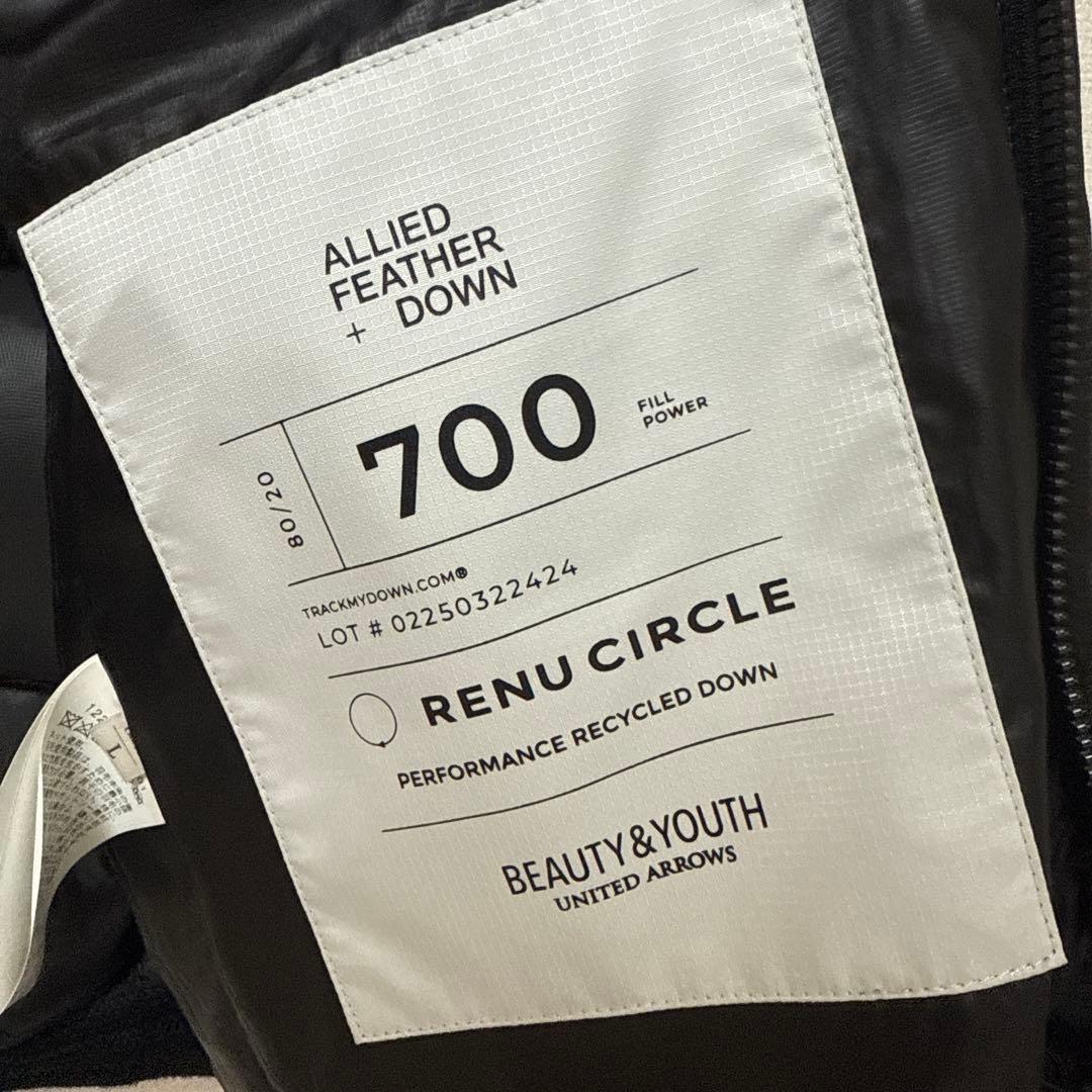 BEAUTY&YOUTH UNITED ARROWS ダウン　アウター
