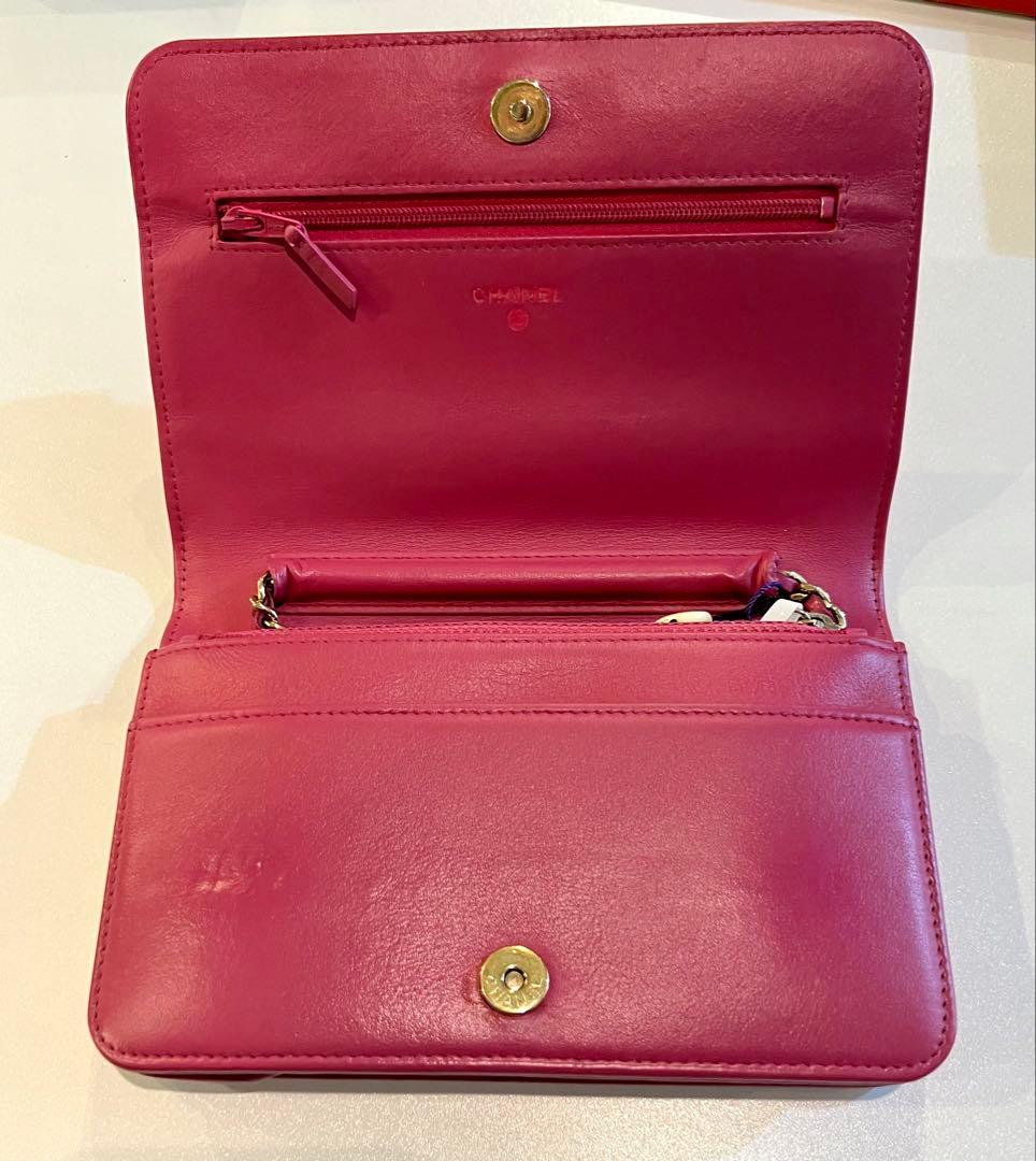 SSCHANEL チェーンウォレット　財布　ボーイシャネル