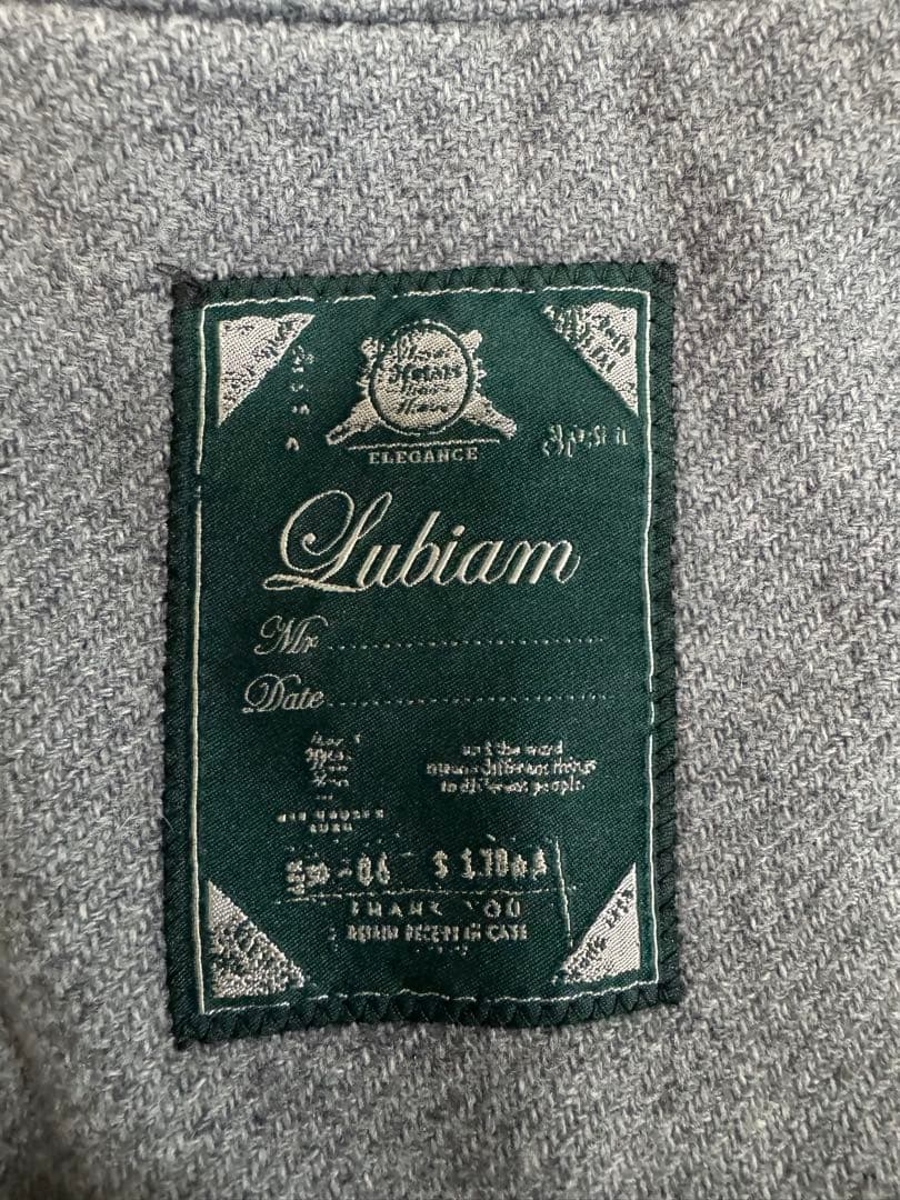 Lubiamグレー テーラードジャケット