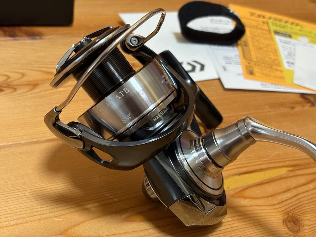 OH後未使用 ダイワ 24セルテート SW 5000-H ジギング ロック 青物