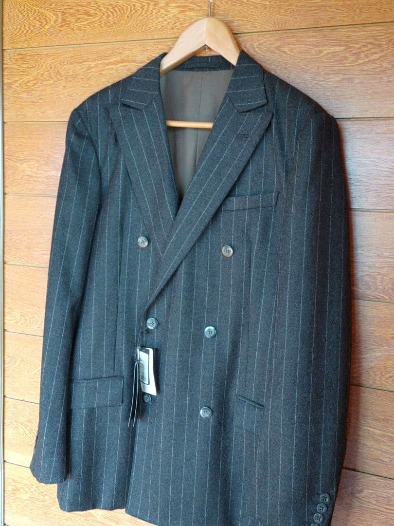 未使用✨定価66,150円　カシミヤ混　デザインワークス　ダブルジャケット　L