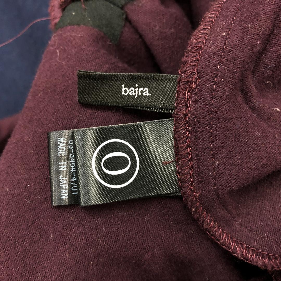 美品 bajra デザイン スウェットスカート size0 ボルドー y2k