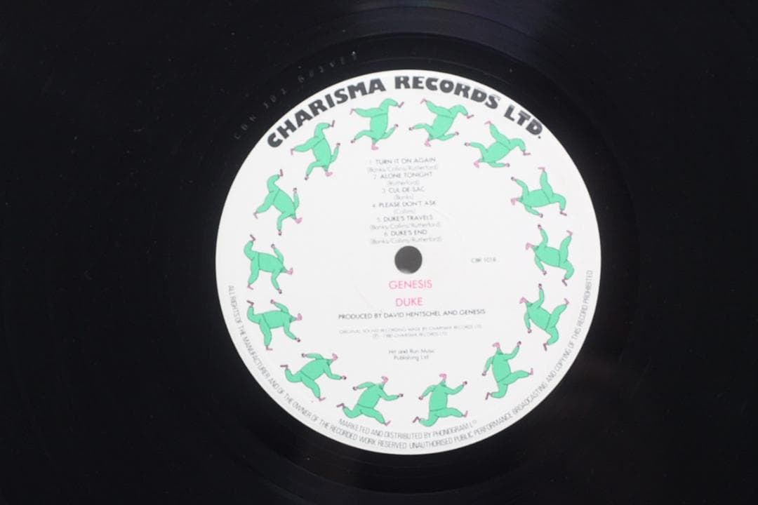 英LP Genesis Duke UK盤 Stereo デューク ステレオ