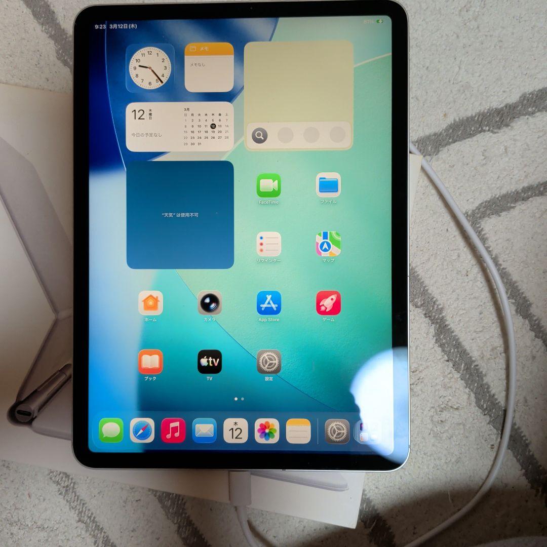 iPad Pro (第3世代) 11インチ 256GB シルバー Wi-Fi