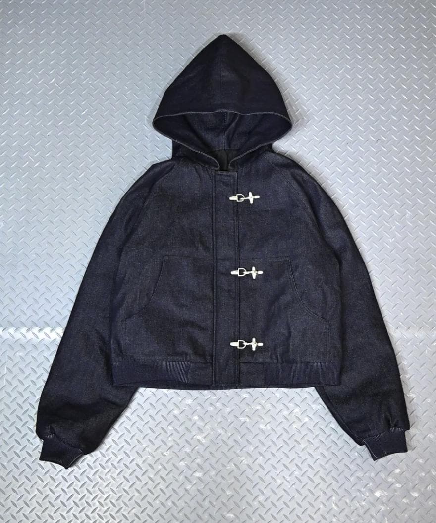 【SALE】L2089トグルフックリジットアクティブジャケットL（navy地底人