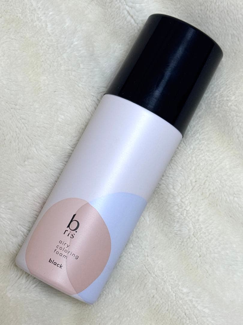 白髪染新品 b.ris airy coloring foam black 80g