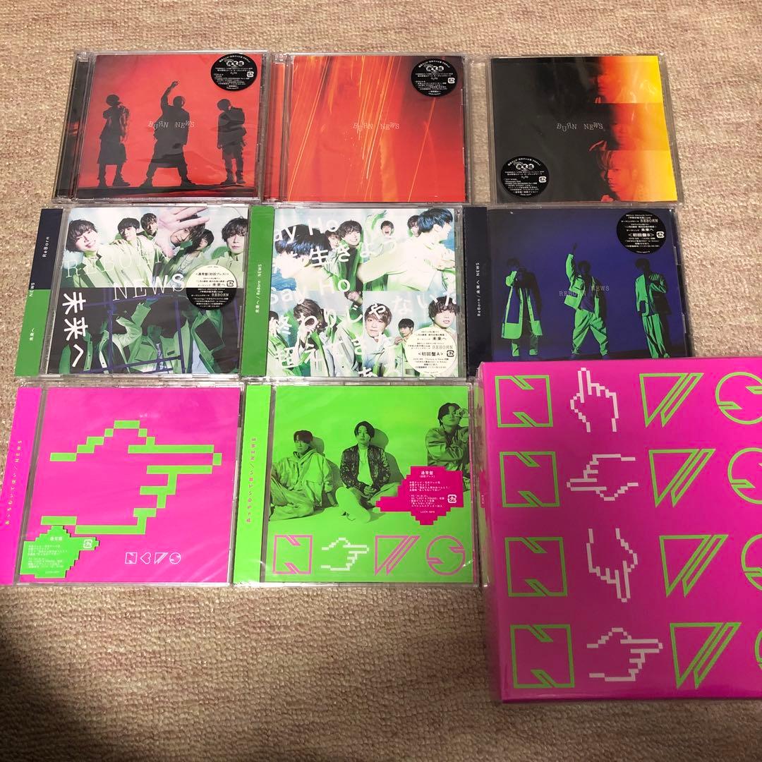 NEWS 歴代シングル アルバムまとめ売り CD DVD 初回限定盤 90枚以上