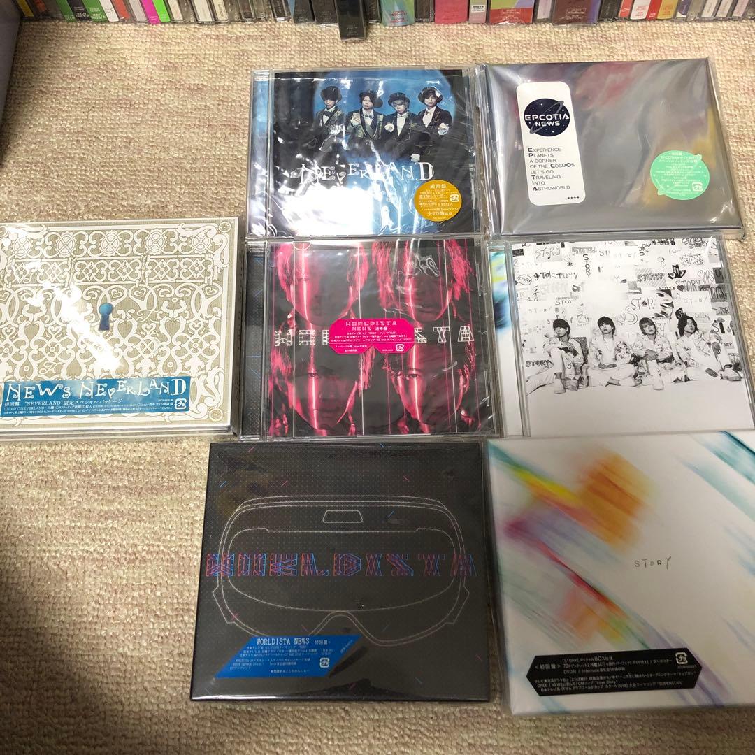 NEWS 歴代シングル アルバムまとめ売り CD DVD 初回限定盤 90枚以上