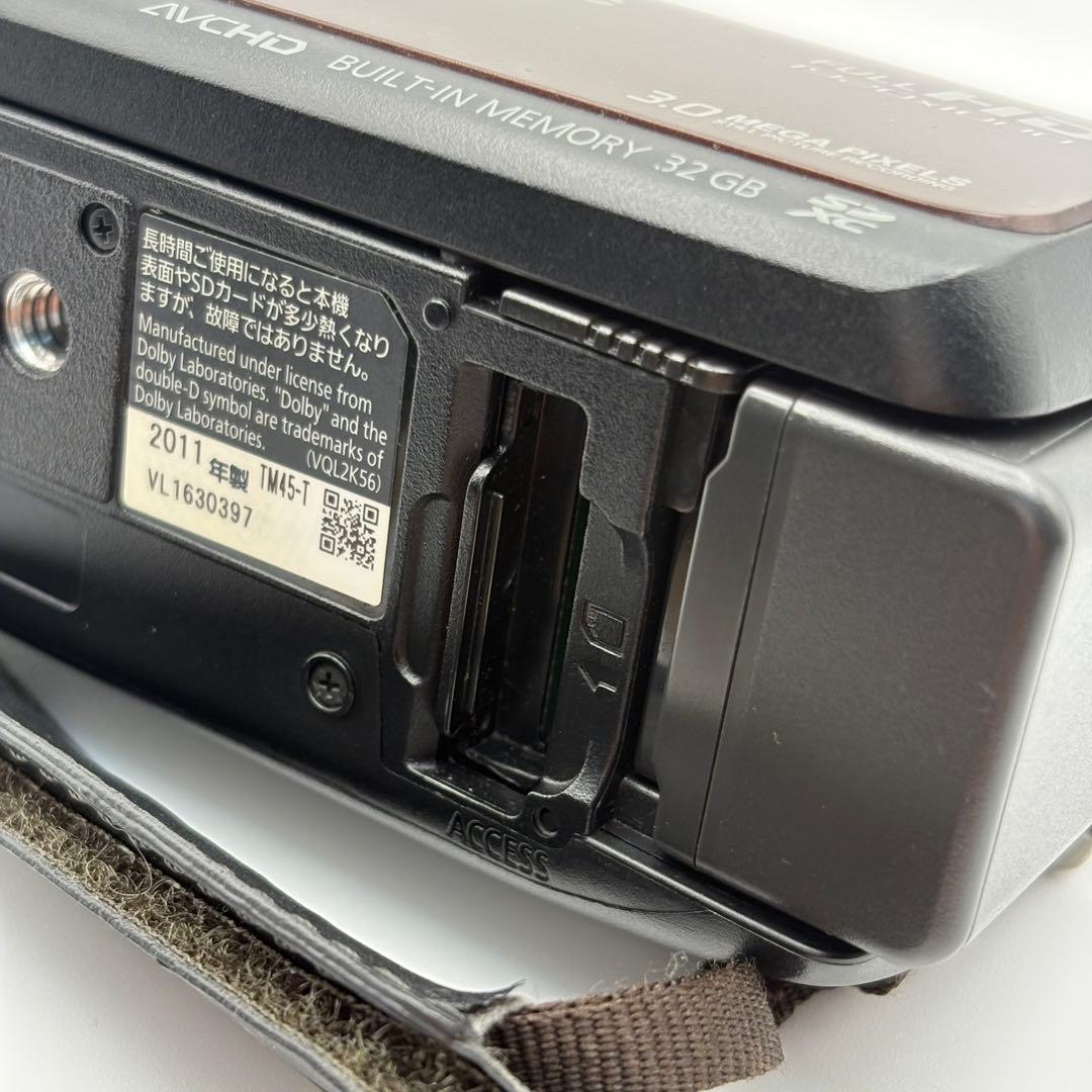 Panasonic HDC-TM45 ビデオカメラ ハンディカム 簡易動作確認済