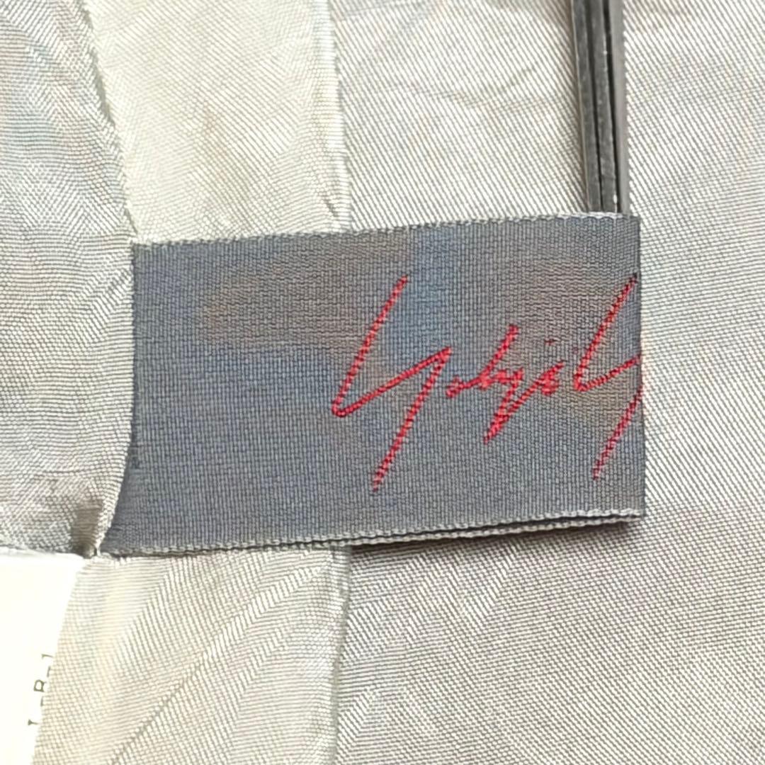 Yohji Yamamoto ヨウジヤマモト　スリット入りタイトロングスカート