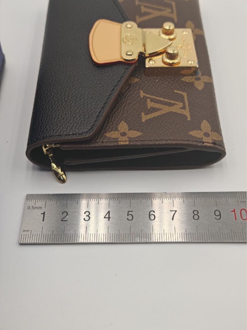 【美品】LOUIS VUITTON モノグラム ポルトフォイユ パラスコンパク