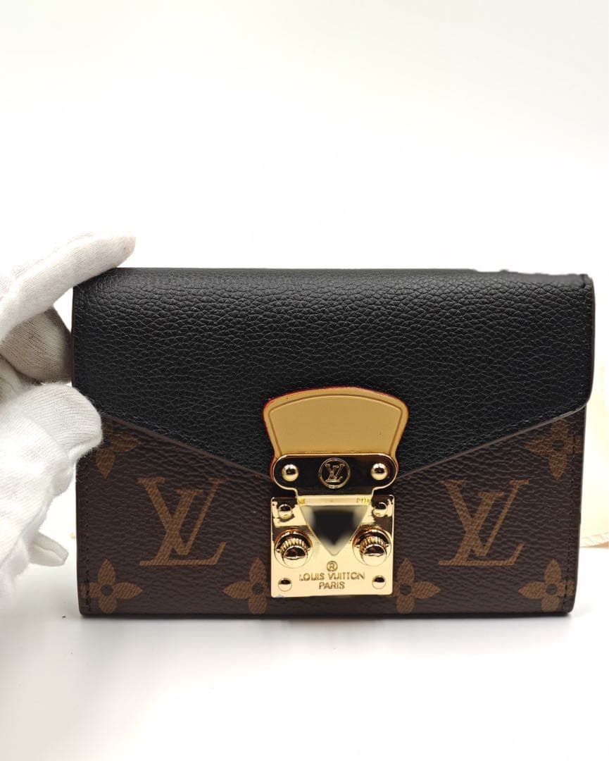 【美品】LOUIS VUITTON モノグラム ポルトフォイユ パラスコンパク