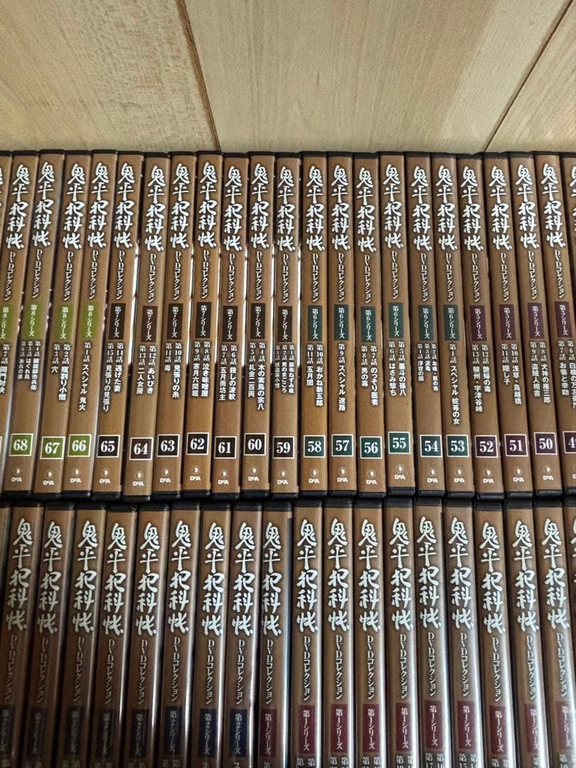 デアゴスティーニ 鬼平犯科帳 DVD全81巻