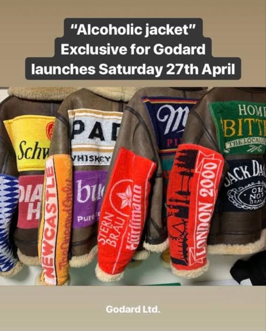 TWONESS x Godard Haberdashery ムートンジャケット