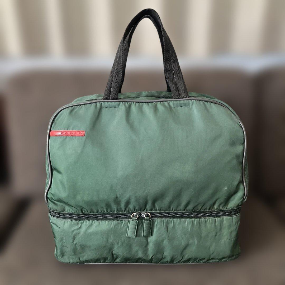 PRADA SPORTS ボストンバッグ ナイロン ギャランティカード付き