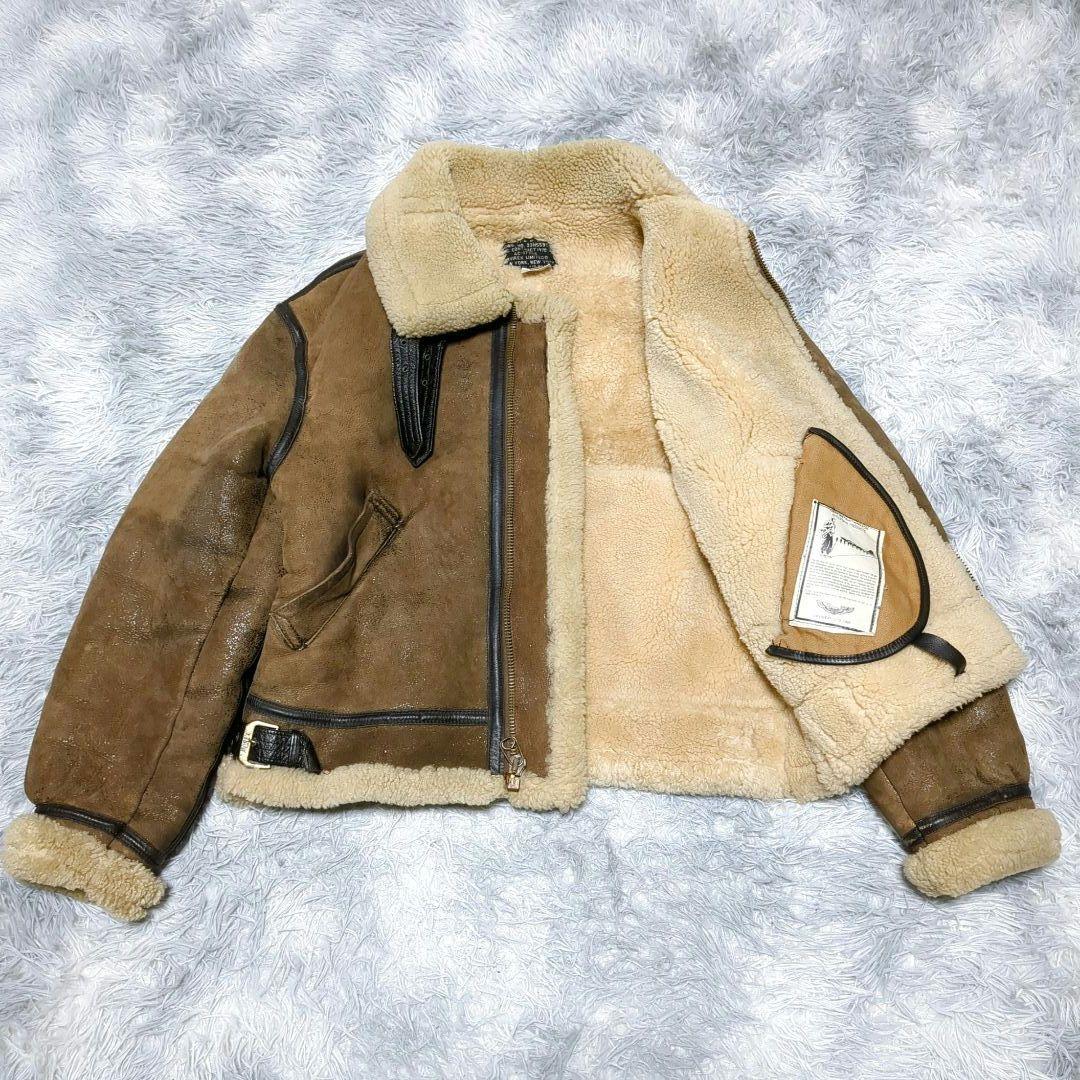 ビンテージ AVIREX Bー3 フライトジャケット 38/M ムートン