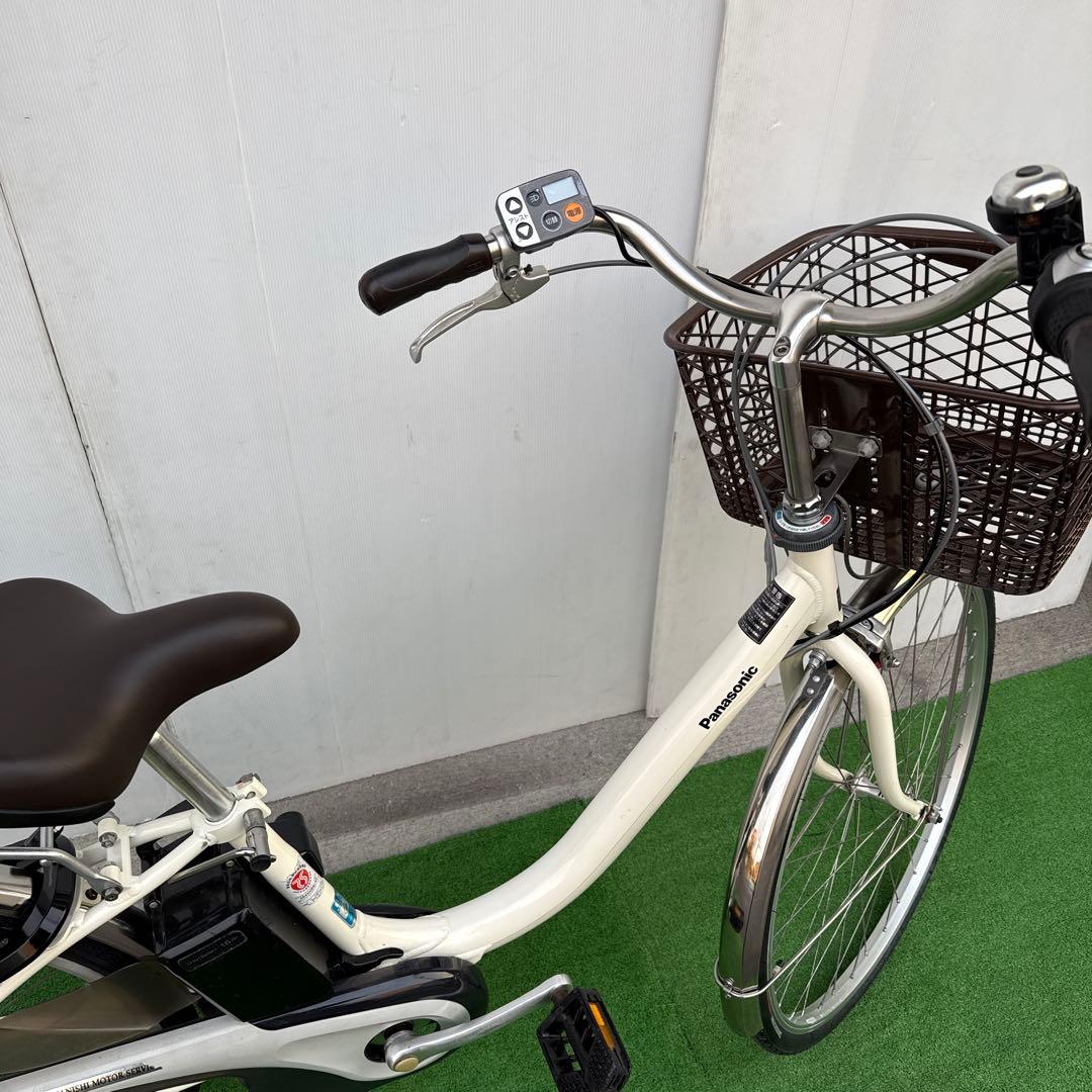 Panasonicパナソニック電動アシスト自転車26インチ 16Ah ホワイト