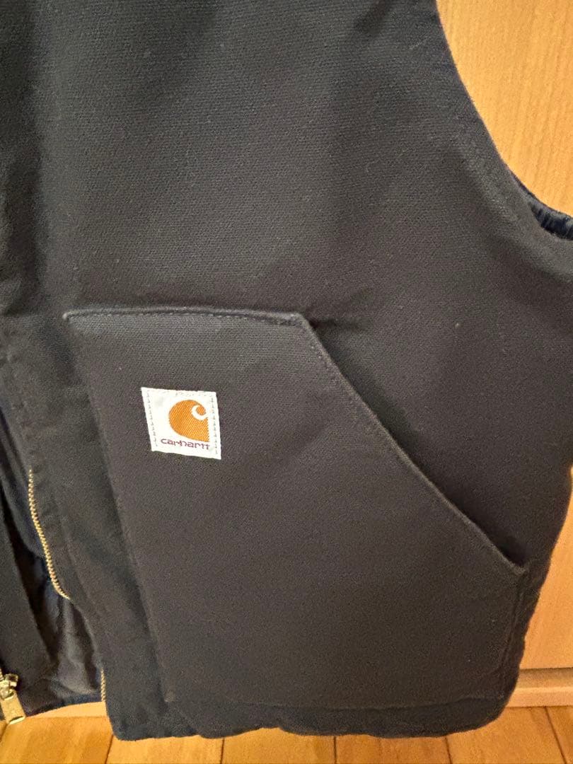 Carhartt ブラックダックベスト Lサイズ　メキシコ製
