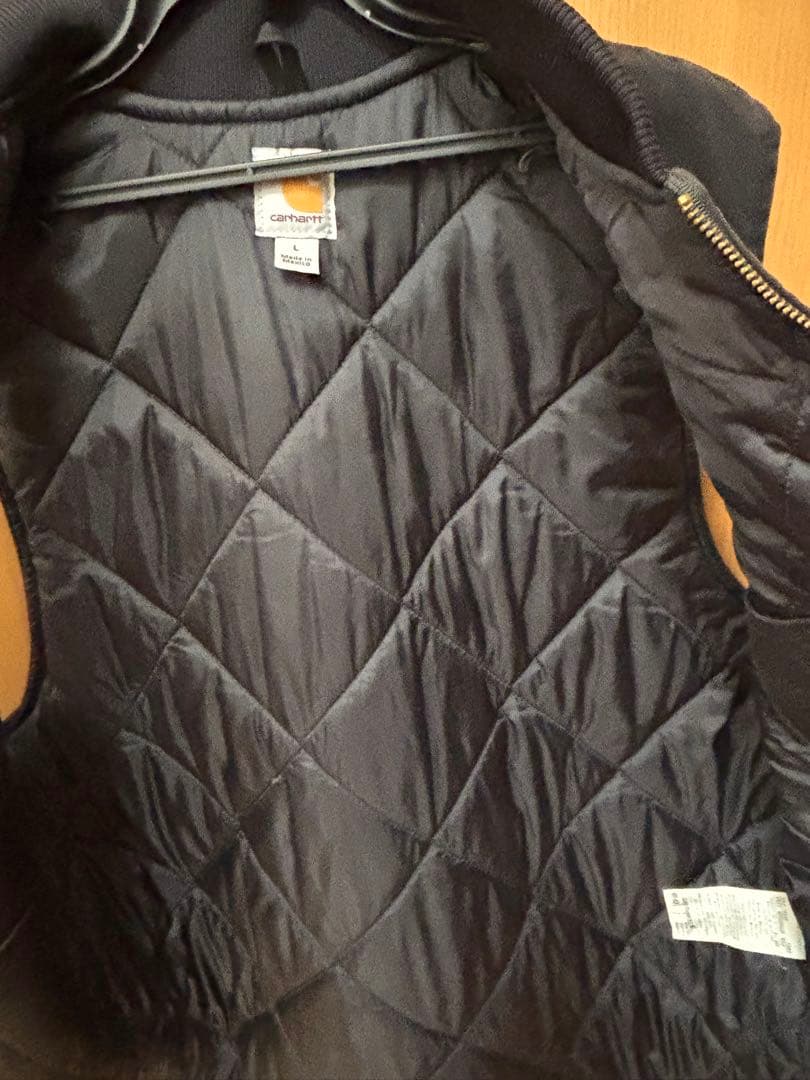 Carhartt ブラックダックベスト Lサイズ　メキシコ製