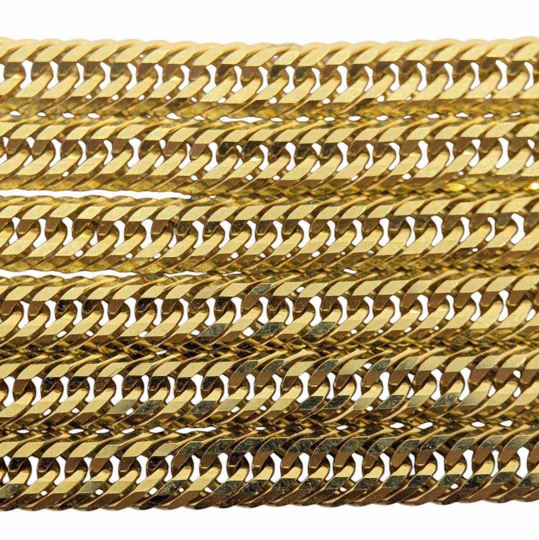 ジュエリーウィン K18 12面 トリプル 13.6g 喜平ネックレス