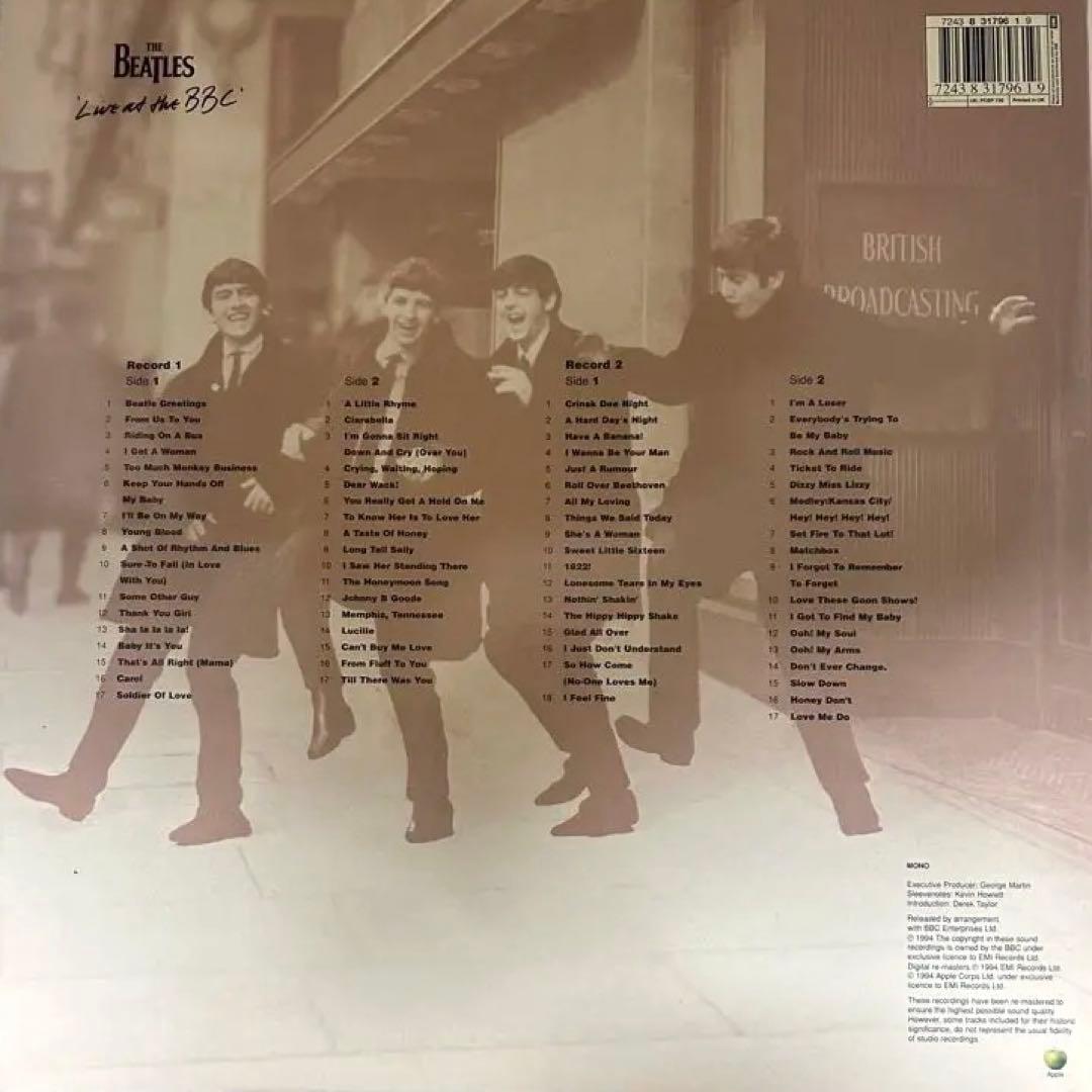 Beatles 「Live at the BBC」 UKオリジナル盤