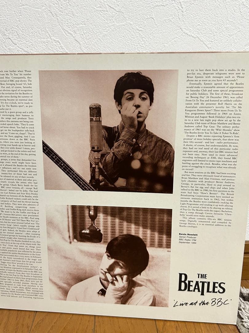 Beatles 「Live at the BBC」 UKオリジナル盤