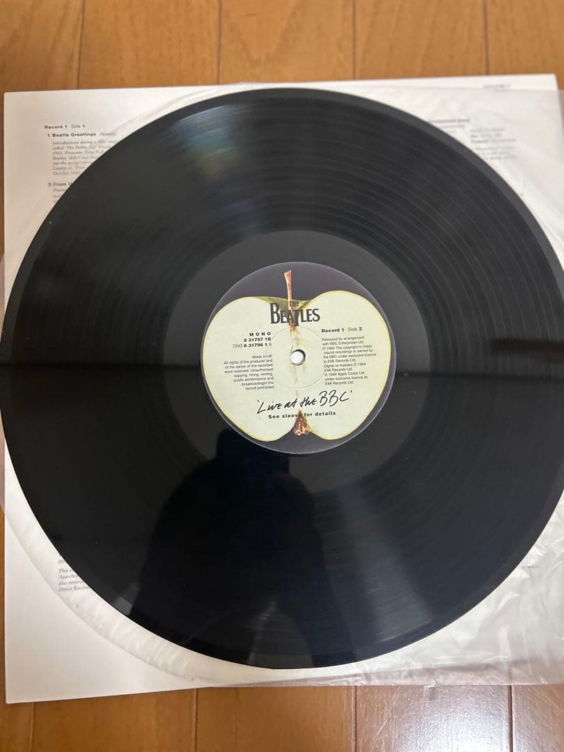 Beatles 「Live at the BBC」 UKオリジナル盤