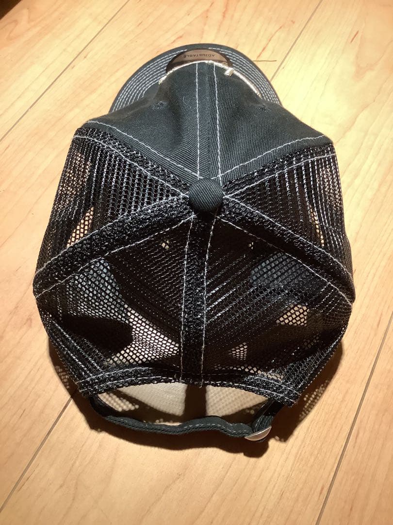 【美品】stussy メッシュキャップ ブラック