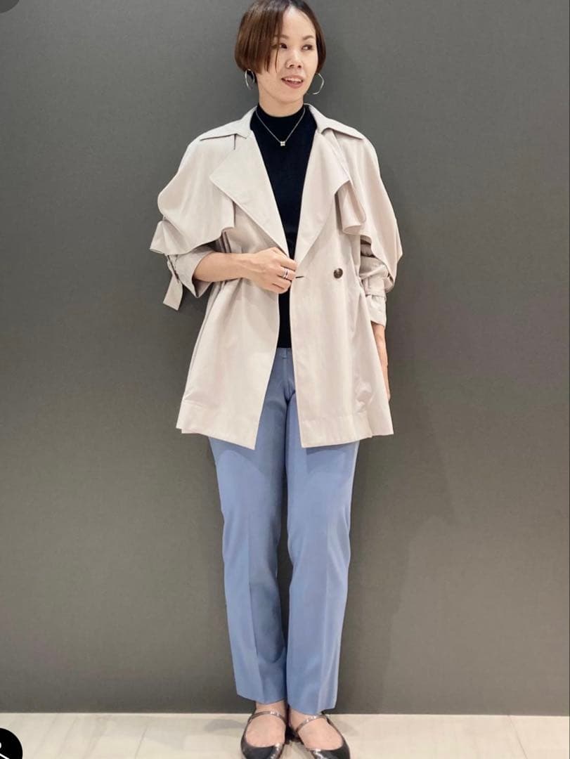 美品24AW theory luxe DorthyMazia トレンチコート38