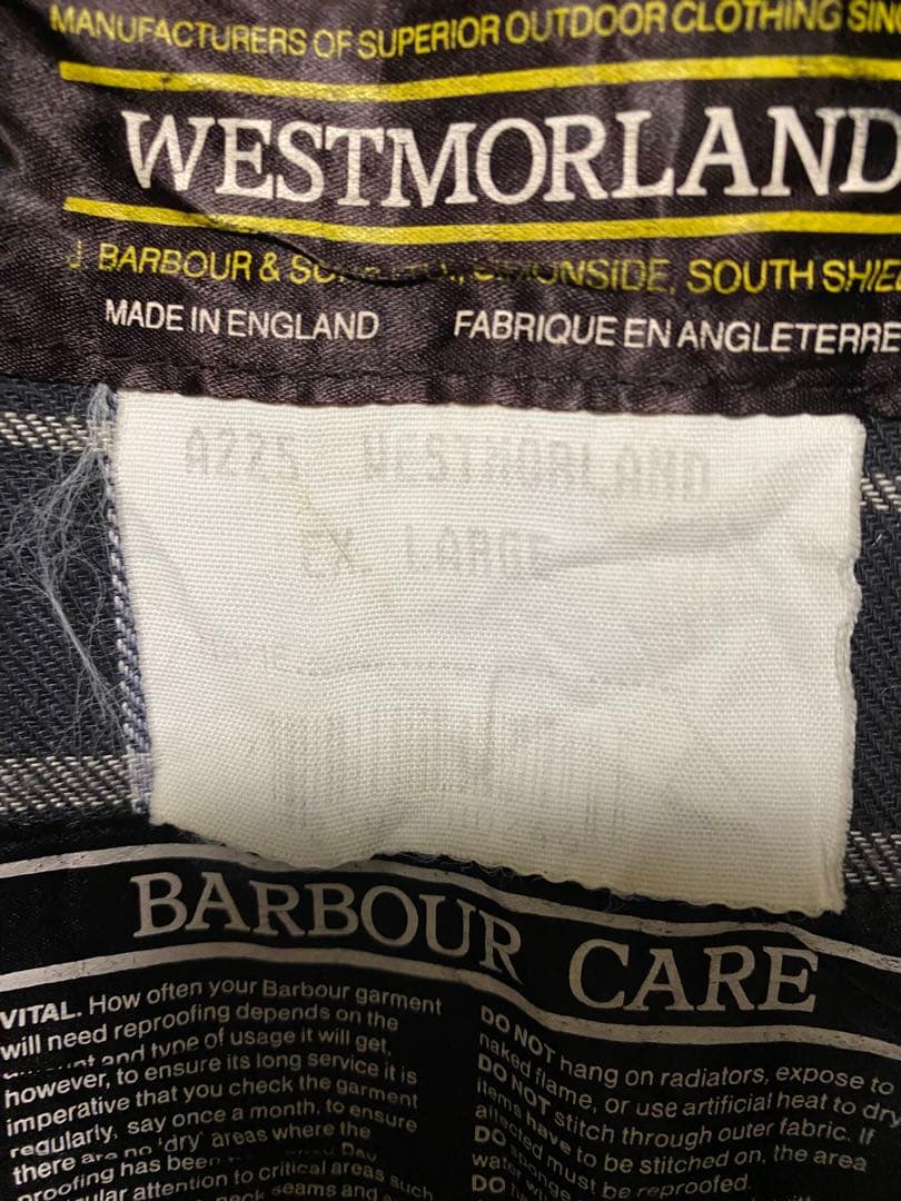 Barbour WESTMORLAND ベスト XL ヴィンテージバブアー