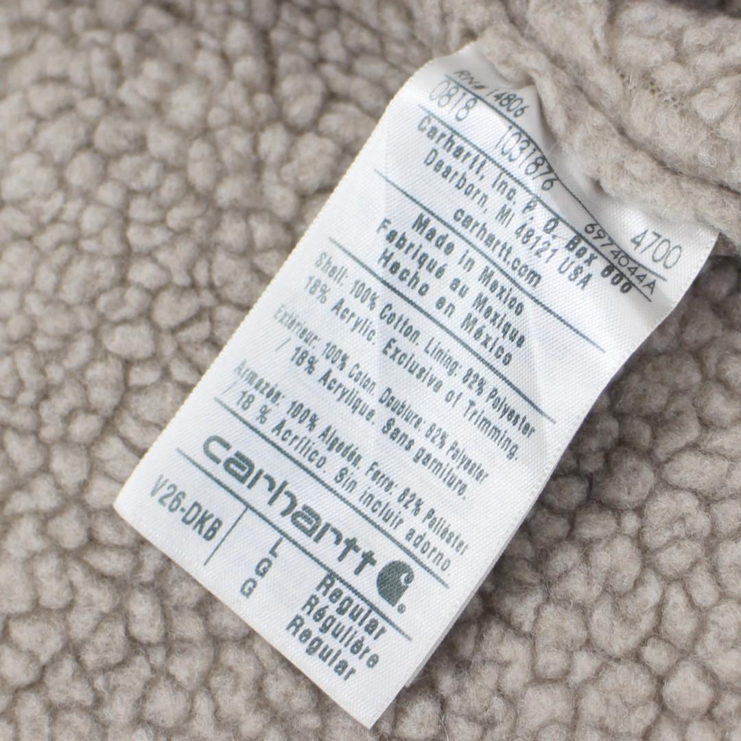 古着 Carhartt カーハート ダックベスト 裏地ボア tch724