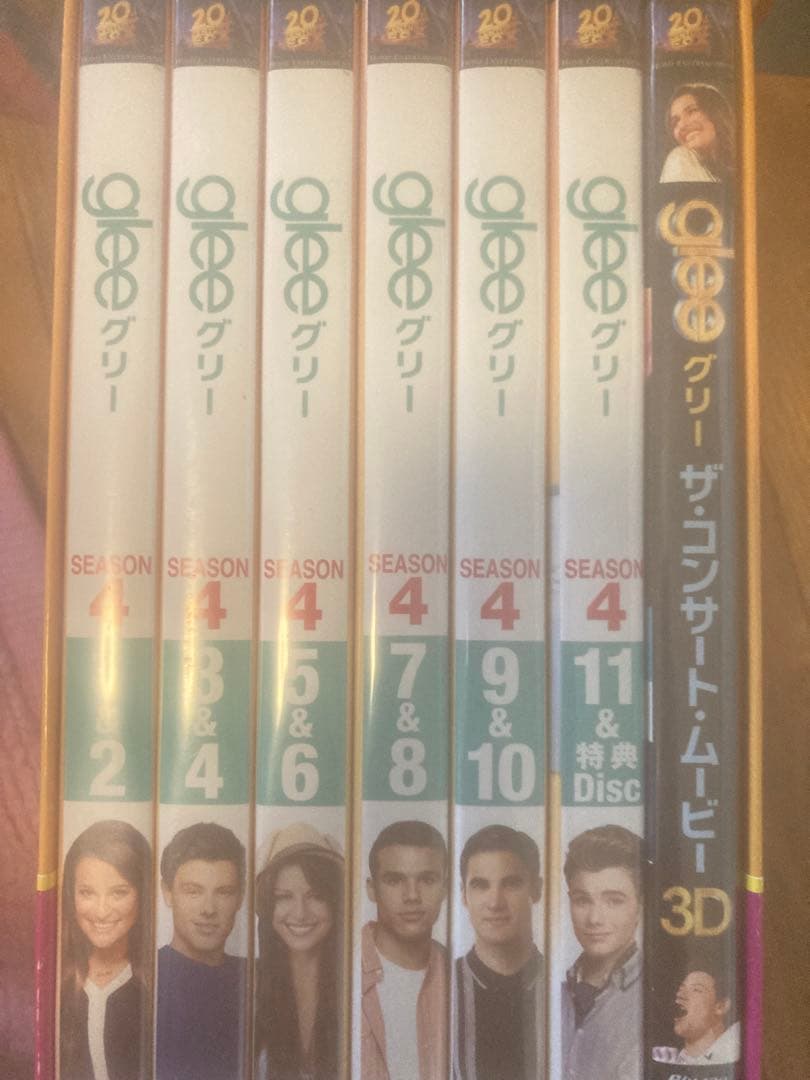 glee グリー コンプリートDVD シーズン1〜ファイナル　全巻セット　BOX