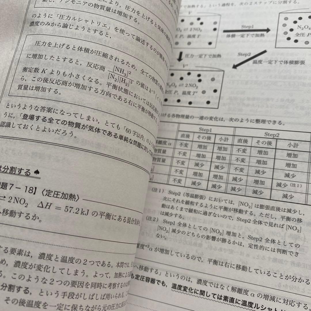 【新課程対応】鉄緑会化学科テキスト 高3化学 化学発展講座 上巻・下巻2024年