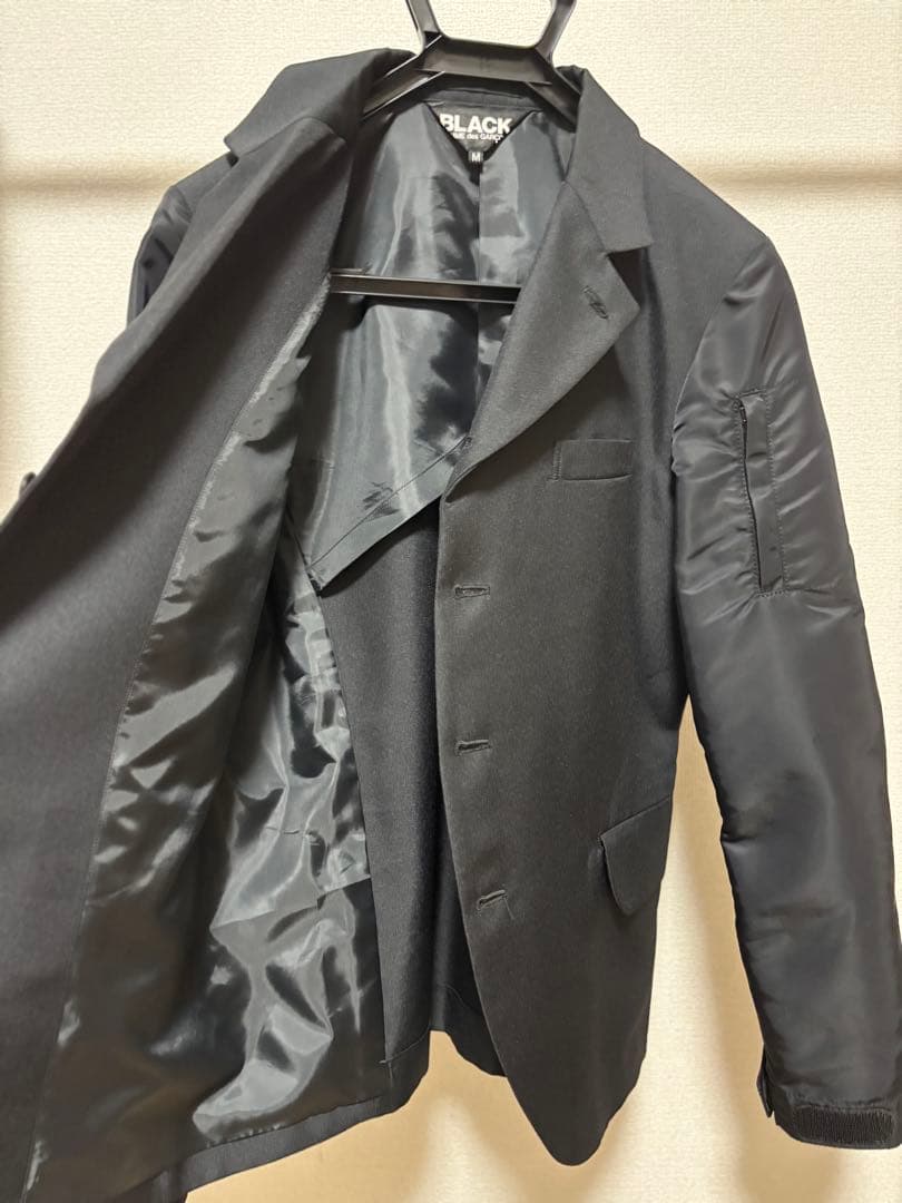 BLACK COMME des GARCONS MA-1切り替えジャケット