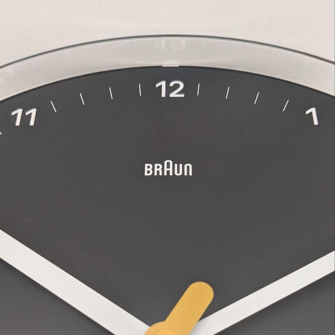 美品 BRAUN BC26B ブラウン ウォールクロック アナログ 掛け時計