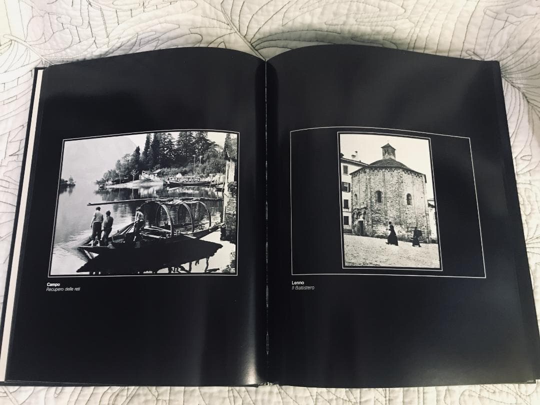 写真集「Lario fine secolo 」イタリアの写真集