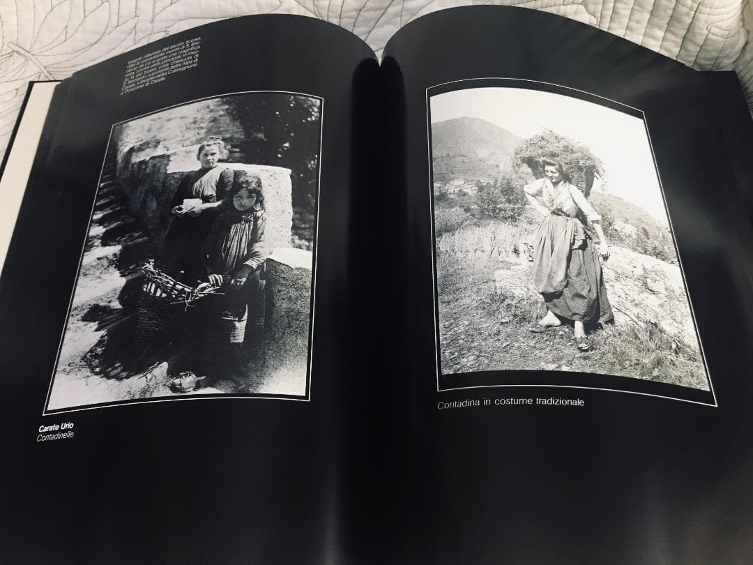 写真集「Lario fine secolo 」イタリアの写真集
