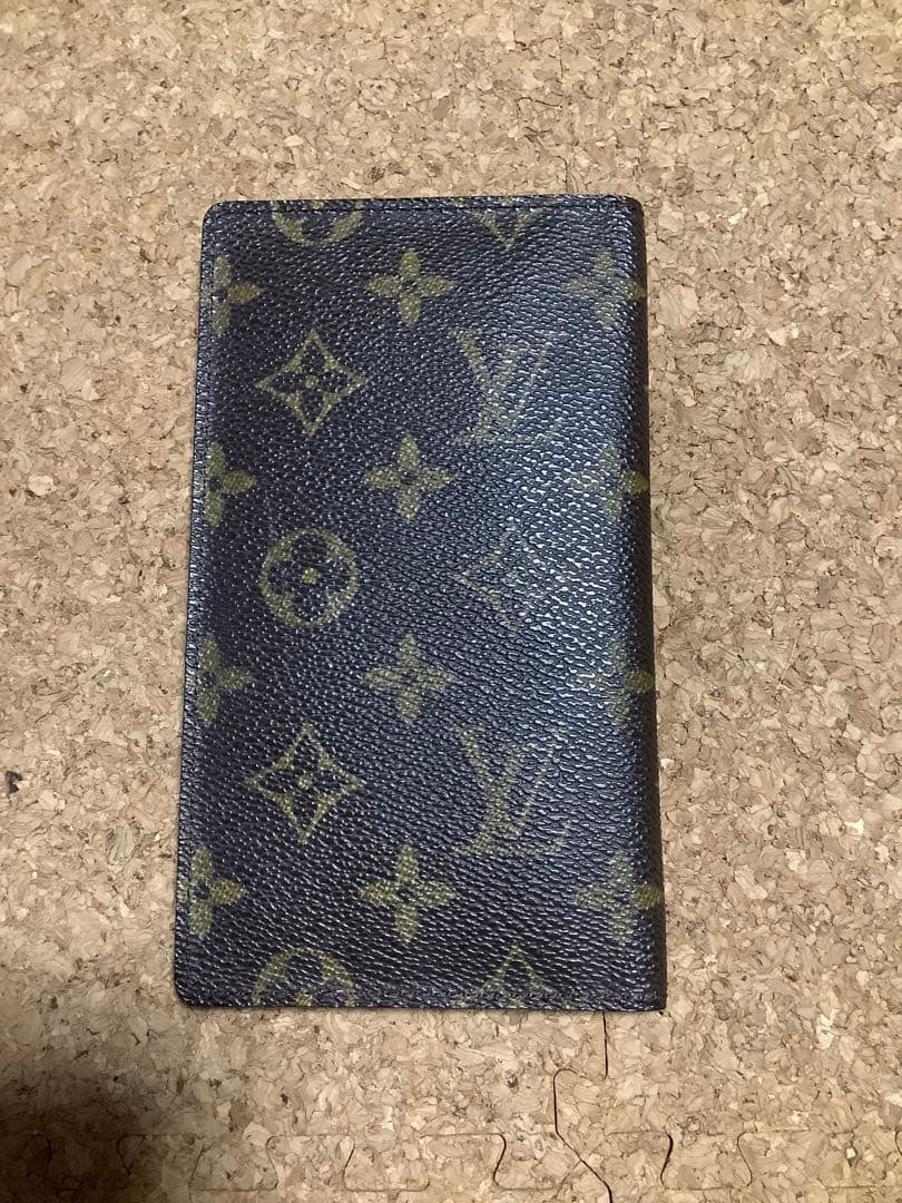LOUIS VUITTON モノグラム 二つ折り札入れ カードケース キャンバス