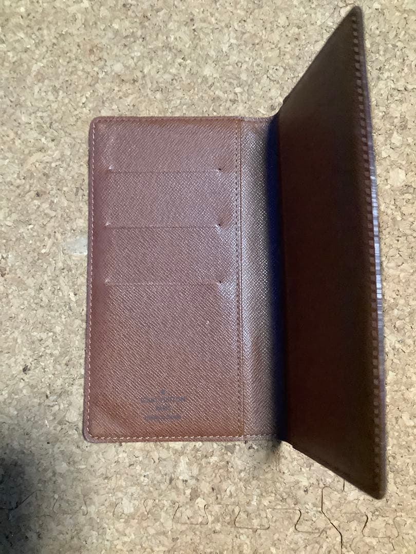 LOUIS VUITTON モノグラム 二つ折り札入れ カードケース キャンバス